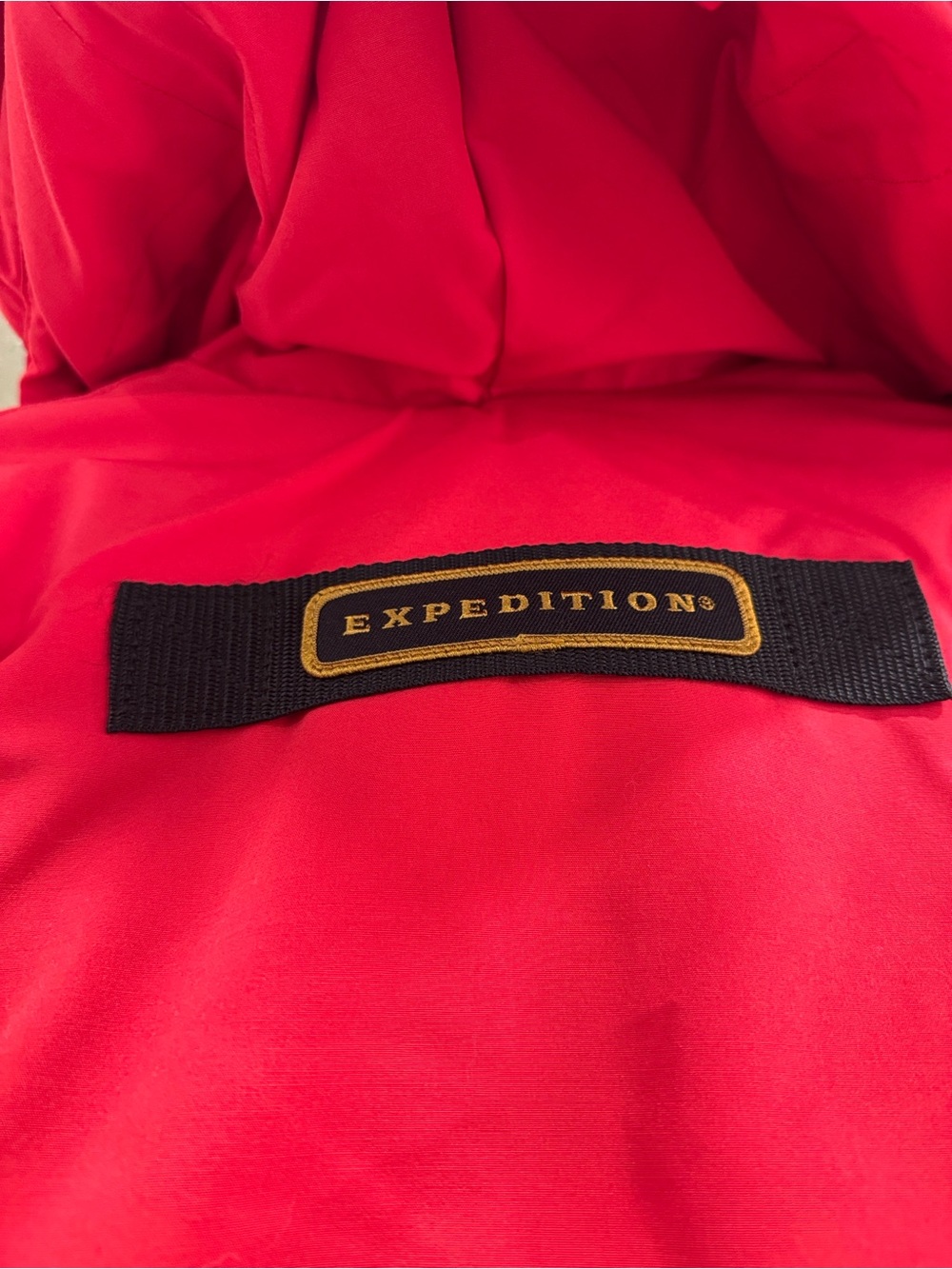 NWT Canada Goose Men's Red Parka Jacket with Fur Trim Hood - Picture 6 of 10